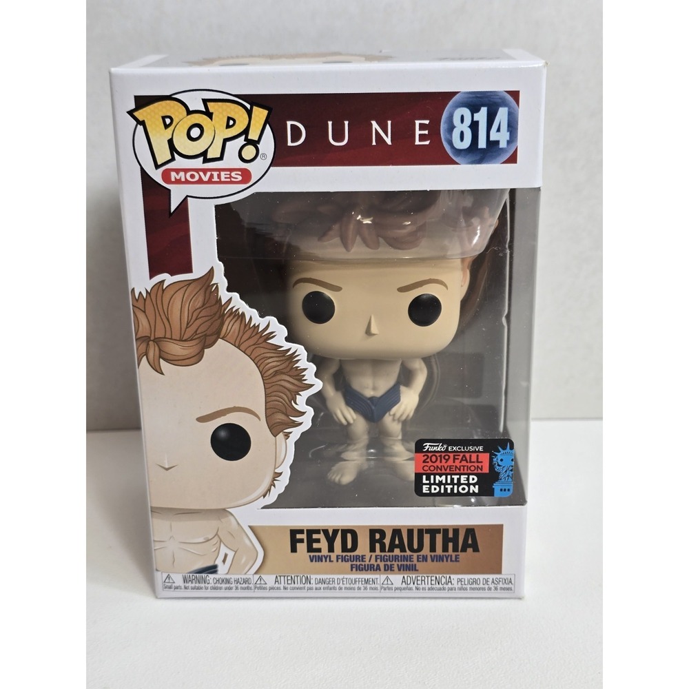 Feyd Rautha Funko Pop! Movies Dune #814 2019 NYCC Limited Edition Vaulted